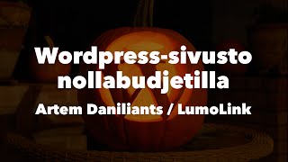 &quot;Wordpress-sivusto nollabudjetilla&quot;-koulutus