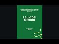 Jacobi Method (by Microsoft Excel) - Calub_BSCE2B
