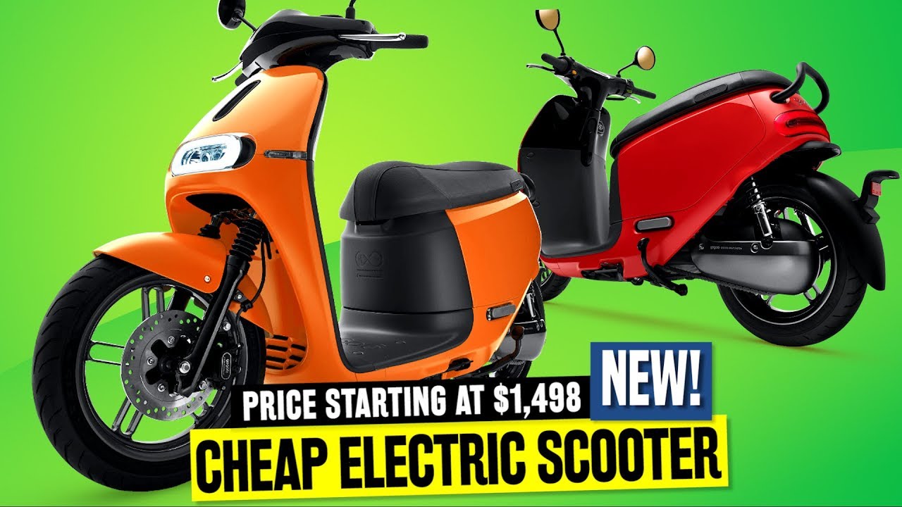 cheapest electric moped