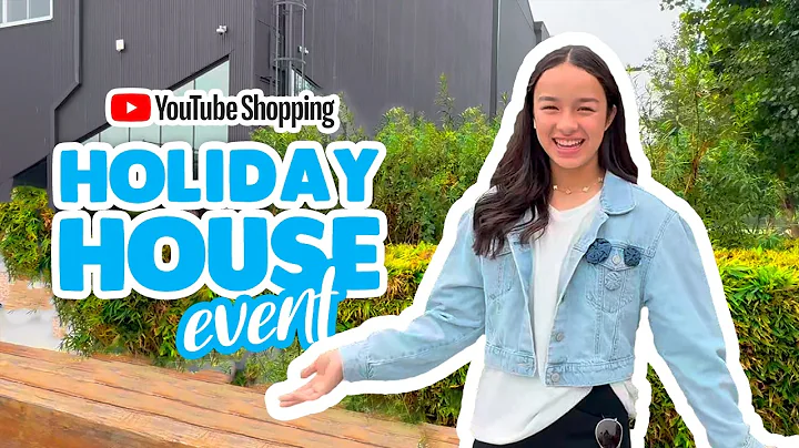 DISCOVER  YouTube Shopping with the Holiday House Event in 2024!
