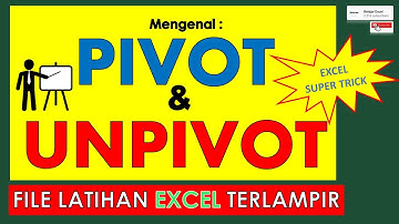 Cara Membuat/Melakukan Pivot dan Unpivot di Excel | Tutorial Excel Power Query Indonesia