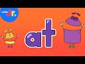 Words That End in "AT" | Learn to Read with StoryBots | Netflix Jr