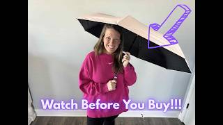 Super Compact, Portable Umbrella!  Perfect for Rainbor Sun!