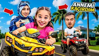 ELİF SİNEM ATV İLE KAÇIŞ OPERASYONU ‼️ ANNEMİ KAÇIRDIM !! 