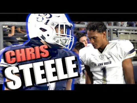 5 STAR DB from Cali 🔥🔥| Chris Steele '19 | St. John Bosco | Junior Year Spotlight