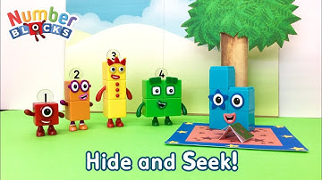 Numberblocks Play Hide and Seek Roleplay #numberblocks 