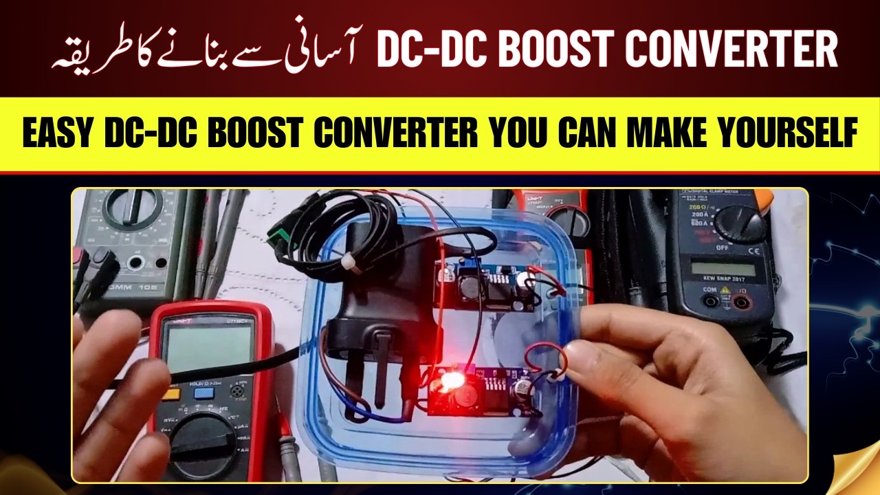 How to Make a DC-DC Boost Converter | Easy & Affordable | Facilitators Plus
