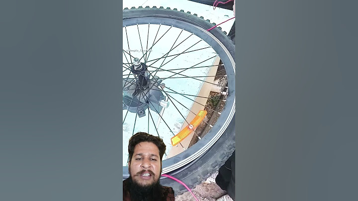 Every Cyclist Should Know This Trick! How to Easily Put on a Bicycle Tire #shorts #bike #tips