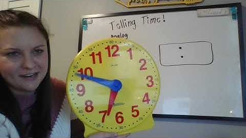 Digital Vs  Analog Clocks