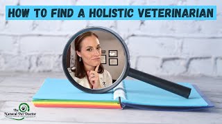 How To Find A Holistic Veterinarian with Dr. Katie Woodley by Dr. Katie Woodley - The Natural Pet Doctor 3,311 views 1 year ago 8 minutes, 34 seconds