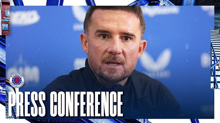 PRESS CONFERENCE | Barry Ferguson | 28 Feb 2025