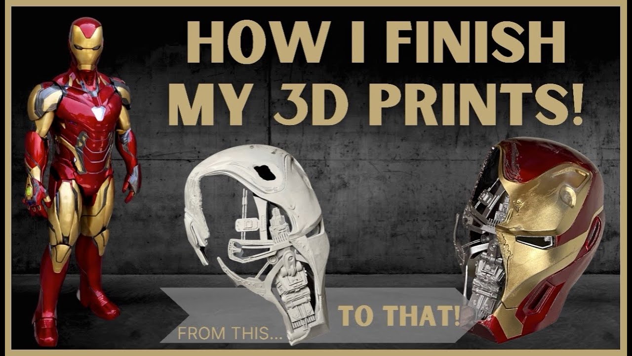 THE SECRET IS OUT! Here's How I Finish My 3D Prints! - YouTube