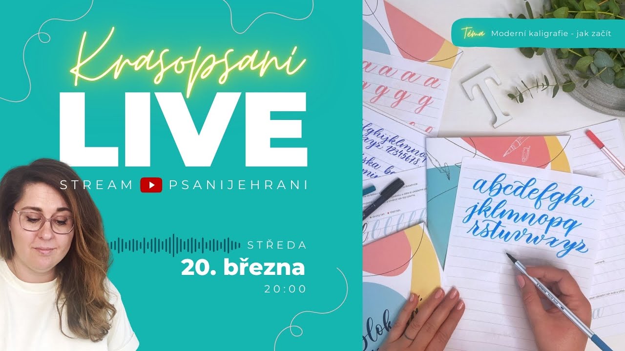 Moderní kaligrafie – Jak začít?