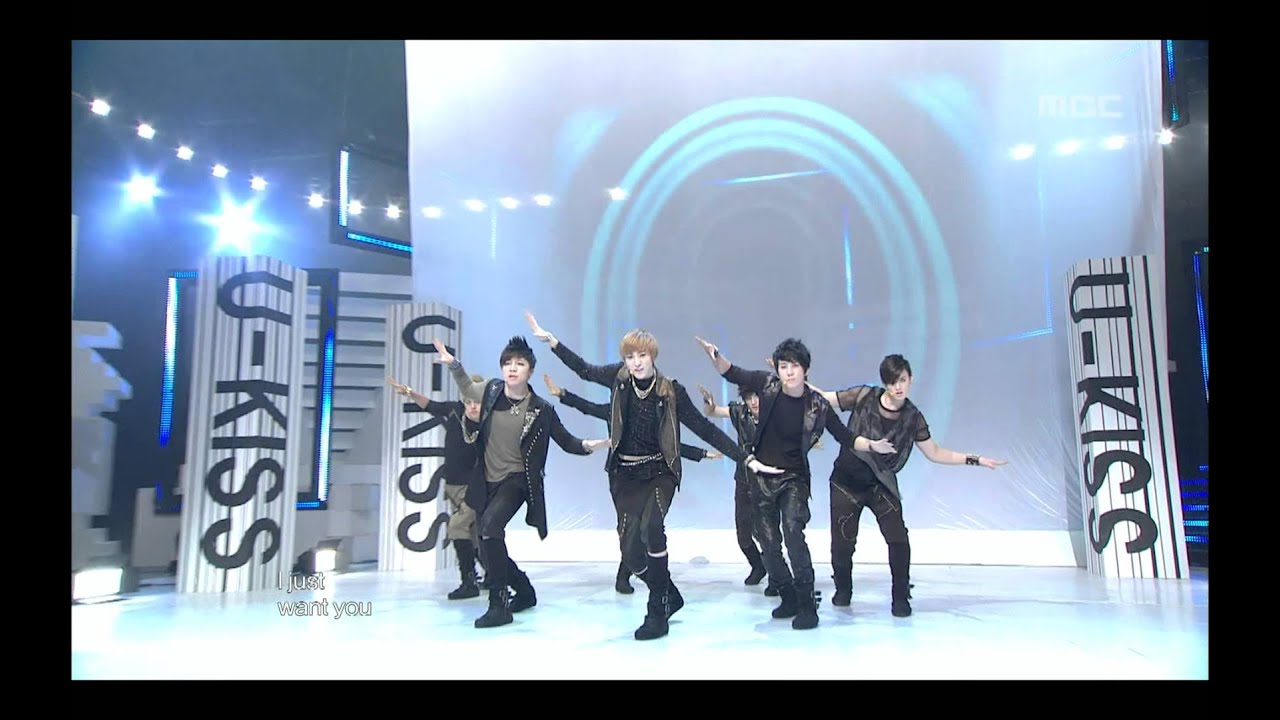 U-Kiss - Bingeul Bingeul, 유키스 - 빙글빙글, Music Core 20100227