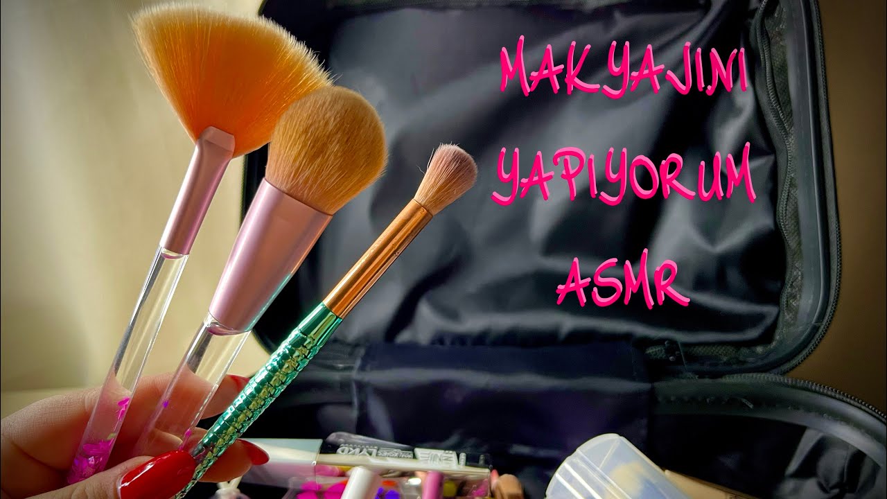 TÜRKÇE ASMR | Sana makyaj yapıyorum 💄