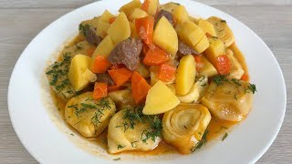 Оңай кешкі ас. Немістердің тамағы. Вкусный ужин.