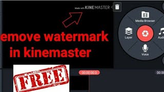 Paano tanggalin ang watermark sa kinemaster(How to remove water mark in kinemaster)