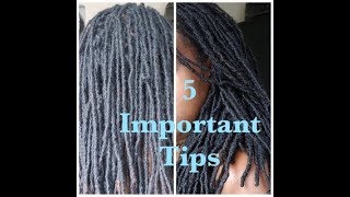 5 WAYS TO GROW HEALTHY LONG LOCS