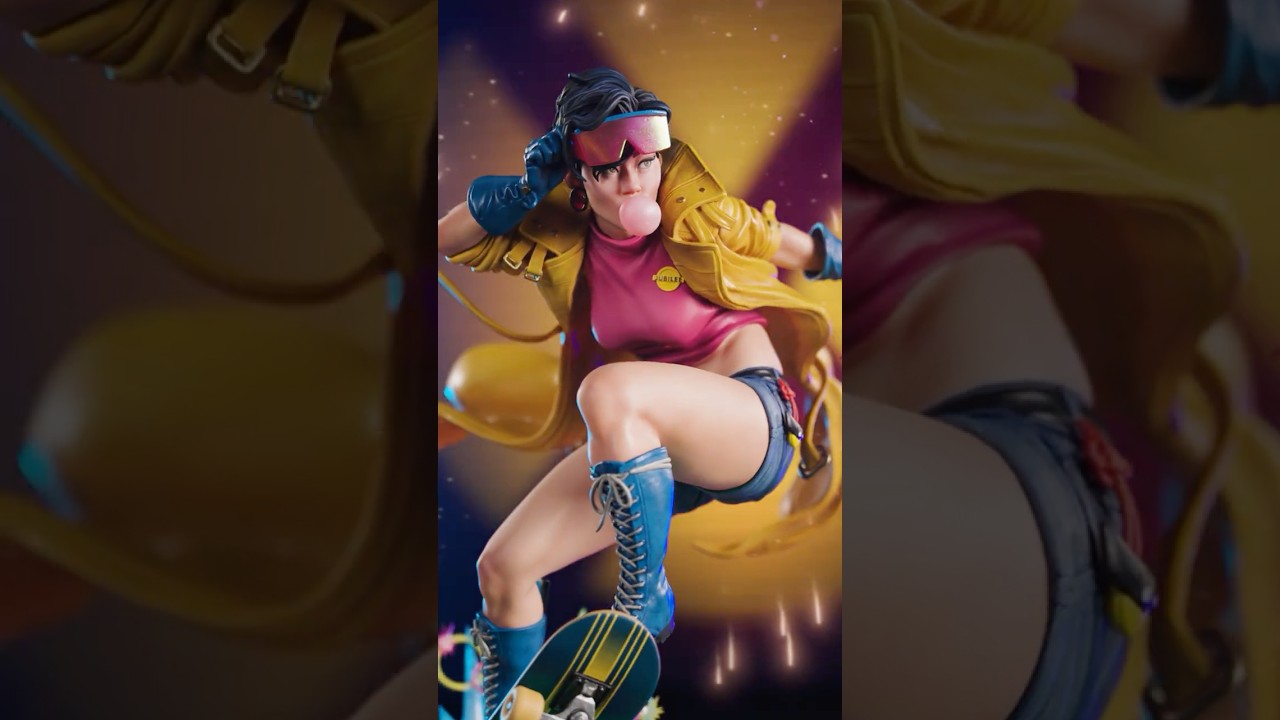 NEW X-Men Jubilee Premium Format Figure Reveal by Sideshow