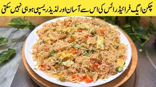 Chicken Fried Rice Restaurant Style | Egg Fried Rice Recipe | Chiness Rice From Sana's Kitchen