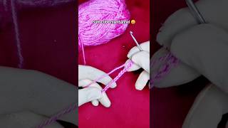 Option 1: Crochet for Beginners: How to make a Chain! 🧶✨#subscribe #crochet #youtubeshorts #viral 😍