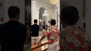 A Capri Andrea Bocelli canta a sorpresa in chiesa l'Ave Maria 