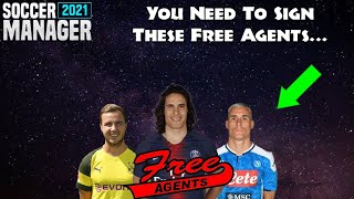 YOU NEED TO SIGN THESE FREE AGENTS... (Soccer Manager 2021) screenshot 4