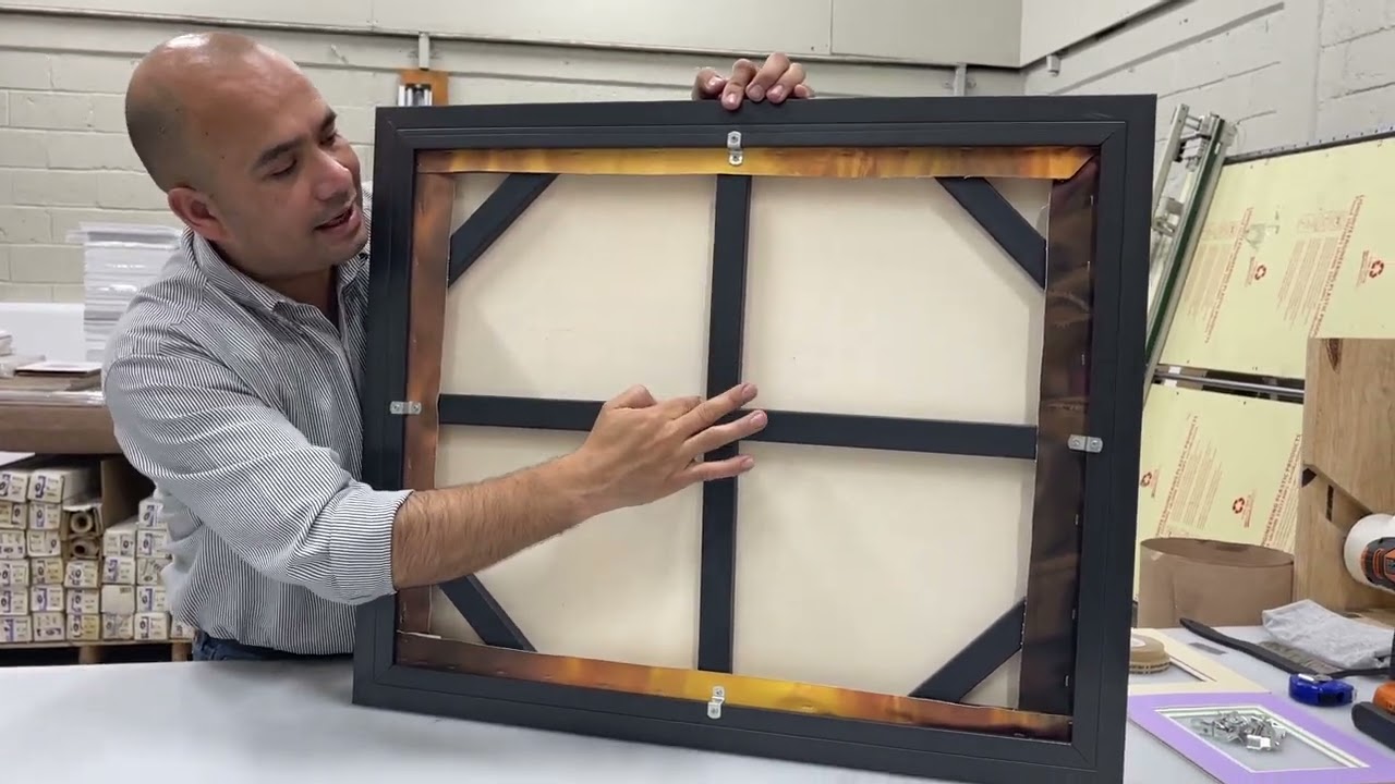 Tutorial Montaje de Bastidor sobre Caja Veneciana