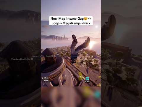Crazy New Island Map skate Gap! Isle of Grom #gaming #easkate #skate #skate4 #fypシ #clips #gap #map