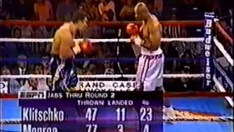 Wladimir Klitschko Vs  Carlos Monroe II 06 08 1998
