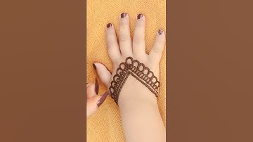 Mehndi design for Kids #shorts #shinewithshorts