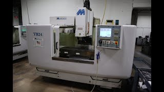 Milltronics VM24 Vertical Machining Center, 6,000 RPM Spindle, 20 Station Carousel Tool Changer