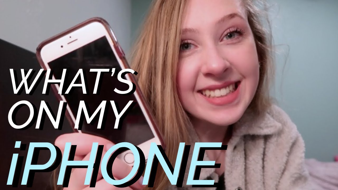 WHAT S ON MY IPHONE YouTube