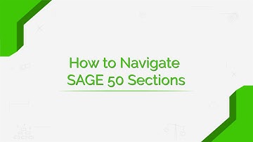 How to Navigate SAGE 50 sections by SAGE Doctor
