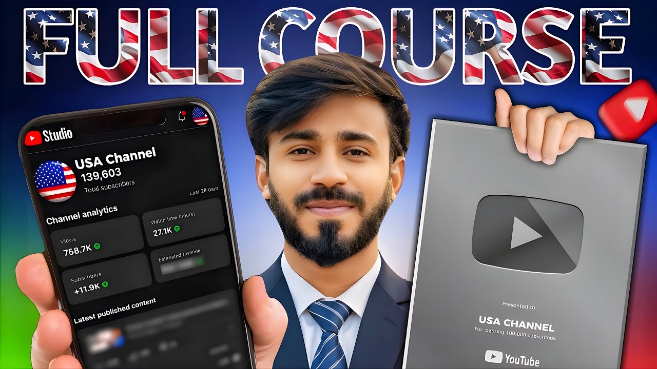 How to Make a USA-Based YouTube Channel (Real Method + Proof) | 3 Best Niches