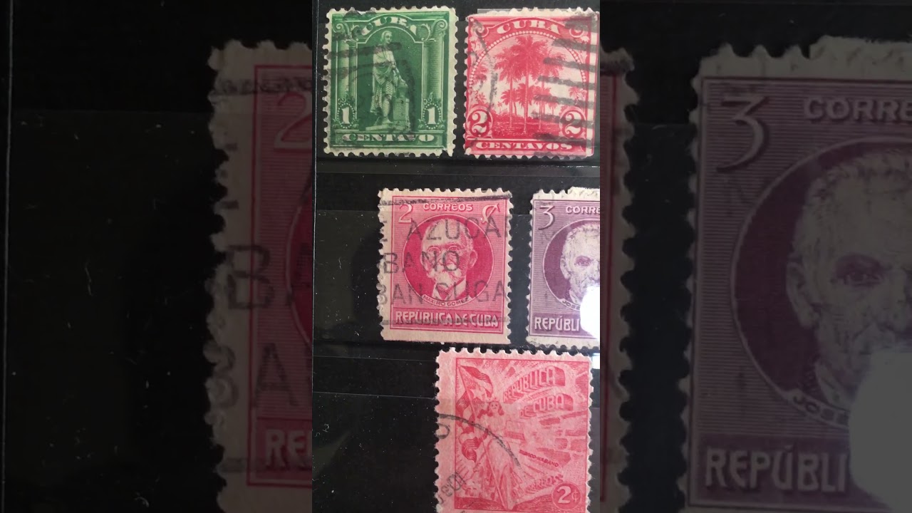 Old stamps from Cuba 🇨🇺