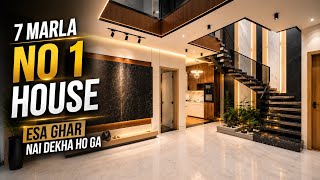 7 Marla Modern House for Sale Bahria Town Rawalpindi | 4 Bed Double Height | 30x55