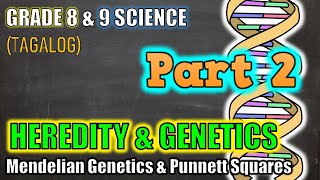 Genetics &amp; Heredity / Punnett Squares - Gr 8 &amp; 9 (Part 2 - Tagalog)