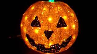 ハロウィン イルミネーション ３Ｄ パンプキン（小）