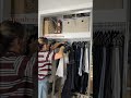 WARDROBE REFRESH &amp; CLEAR OUT #shorts #wardroberefresh #wardrobedeclutter #closetrefresh