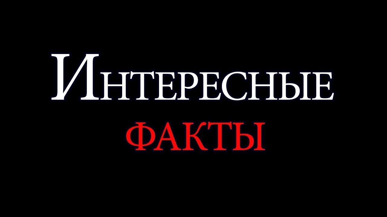 Интересные факты картинки для презентации