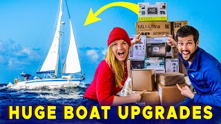 Our Biggest Ever Upgrade | Sailing Florence Refit Ep.179