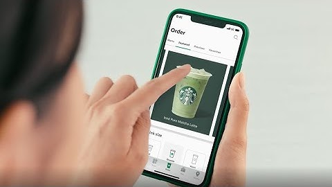 Starbucks Mobile Order-ahead & Pick Up at Store