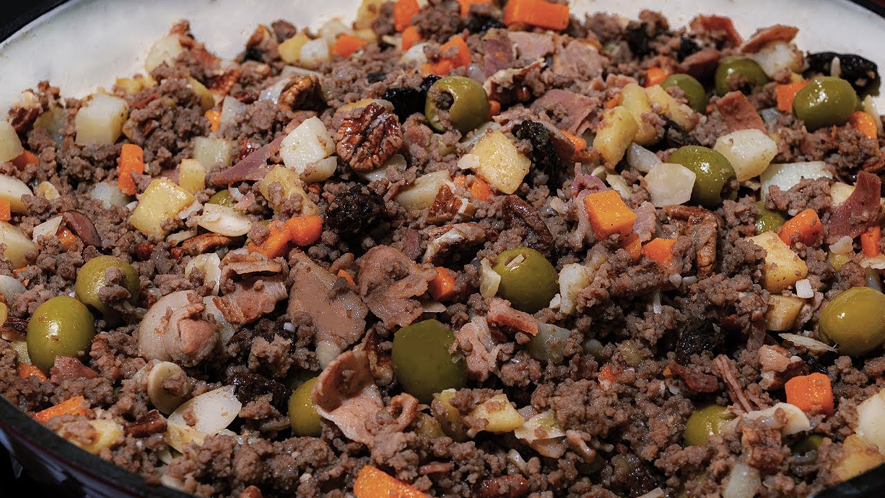 Como hacer el relleno para el pavo de navidad | Relleno para pavo navideño