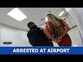 In-Flight Disturbance Ends In Arrest