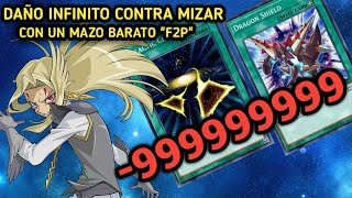 DECK(F2P) FARMEO DE MIZAR/DAÑO INFINITO -999999999/VERSION BARATA |YU-GI-OH! DUEL LINKS|