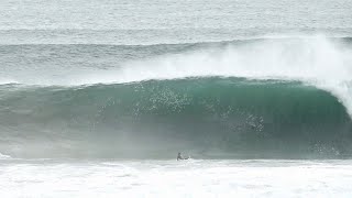 Surfers charge HEAVY Storm surf in LA! Nightmare paddle out !!! by BEEFS T.V. 149,774 views 2 months ago 10 minutes, 8 seconds