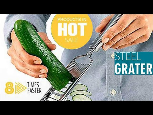 Multi-Purpose Vegetable Slicer,Stainless Steel Shredder Cutter