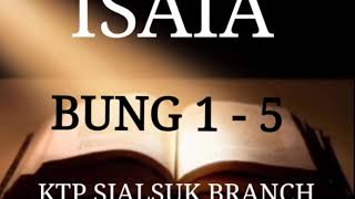 ISAIA BUNG 1-5 (Mizo Bible Audio) Chhiartu : Lalmuansanga
