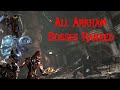 All Arkham Bosses Ranked